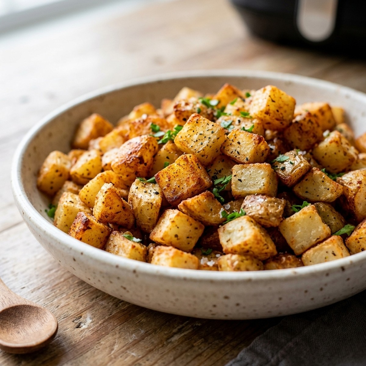 Air Fryer Potato Cubes