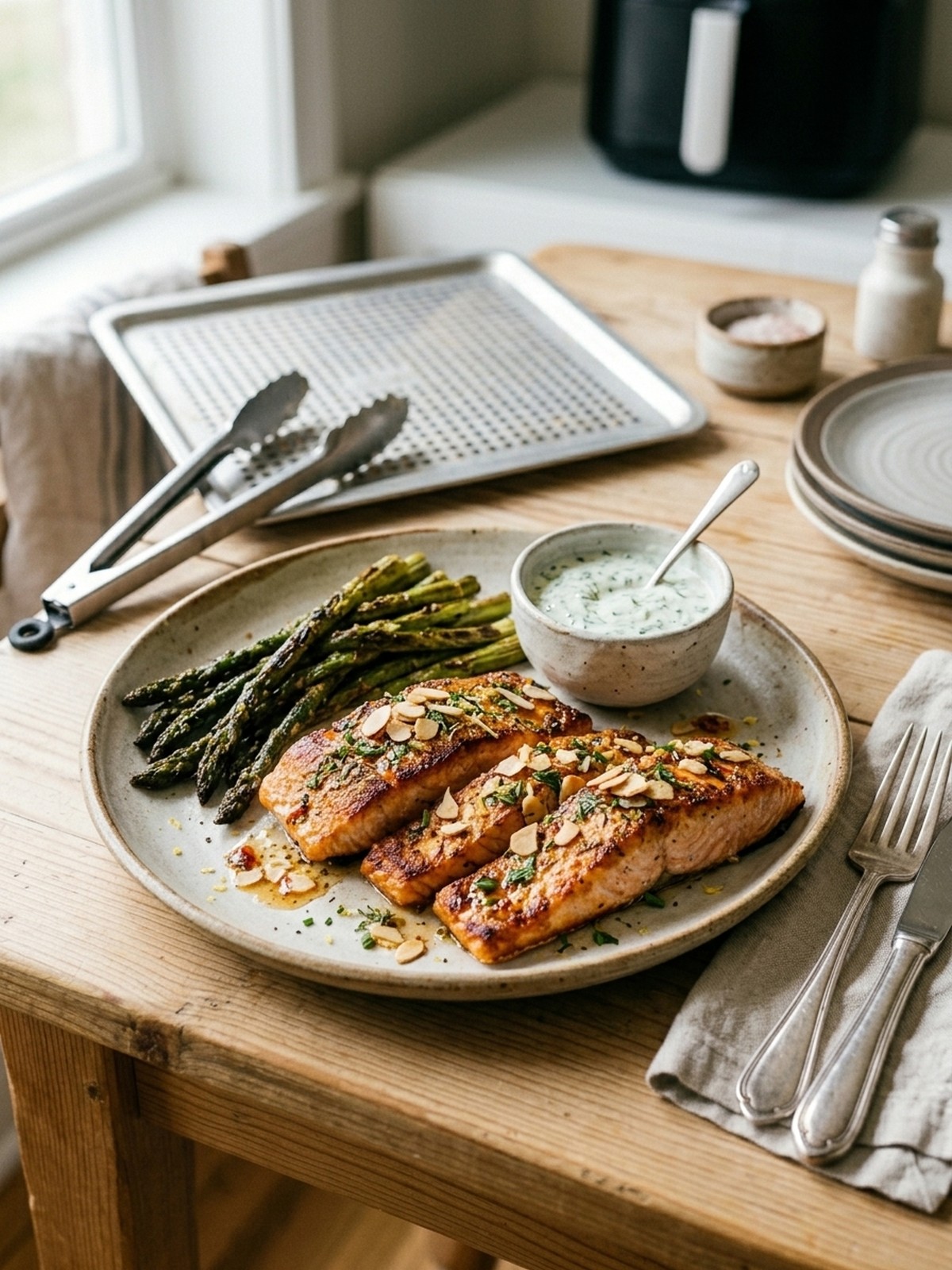 Serving and variation ideas for Air Fryer Salmon