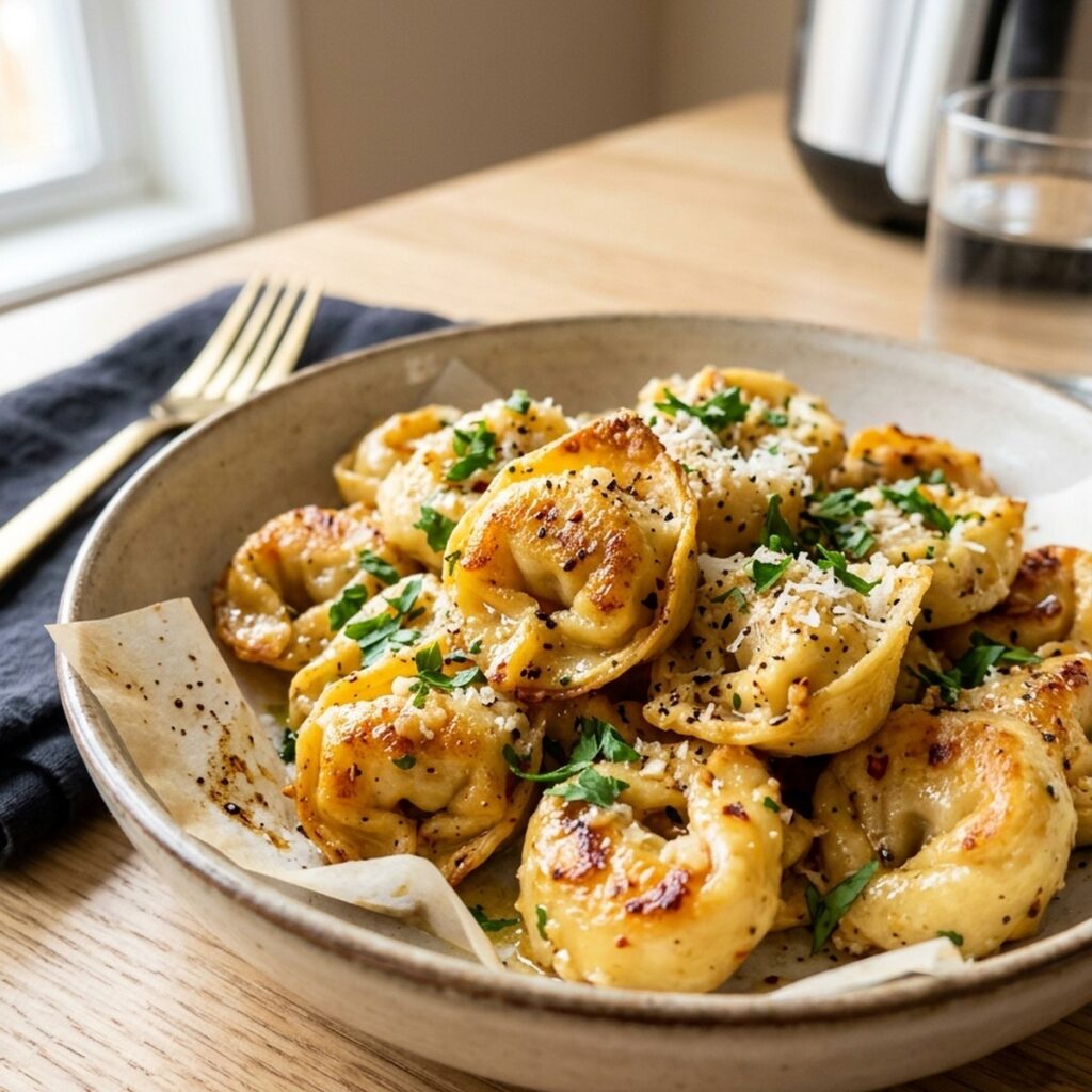 Creamy Garlic Butter Tortellini