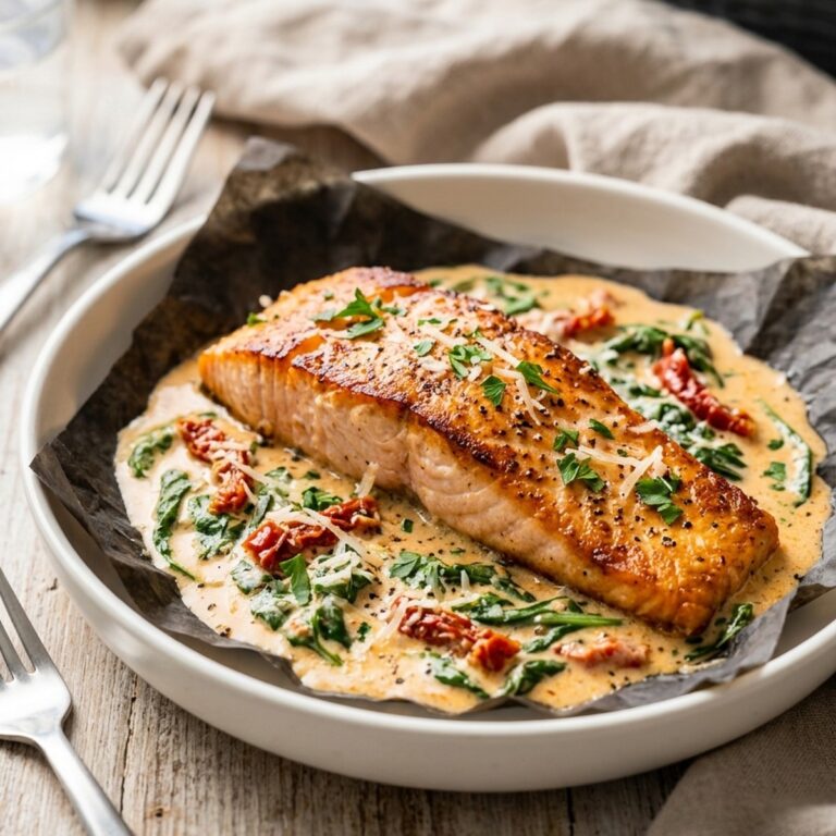 Creamy Tuscan Salmon
