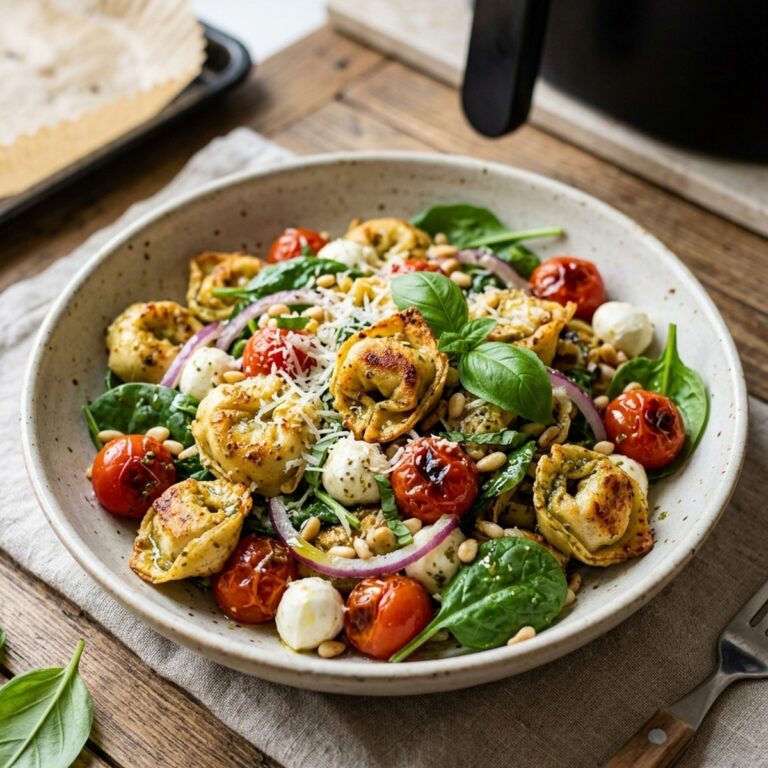 Pesto Tortellini Pasta Salad